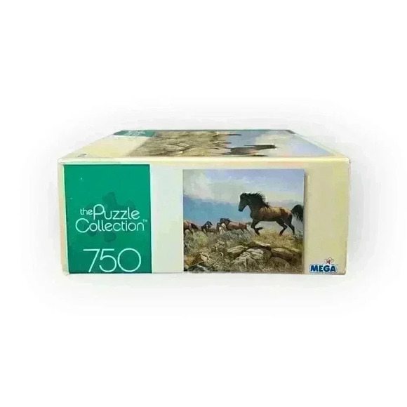 Mega Puzzle Collection "Distant Thunder Horse" 750 Piece Jigsaw Puzzle SEALED - Picture 6 of 6